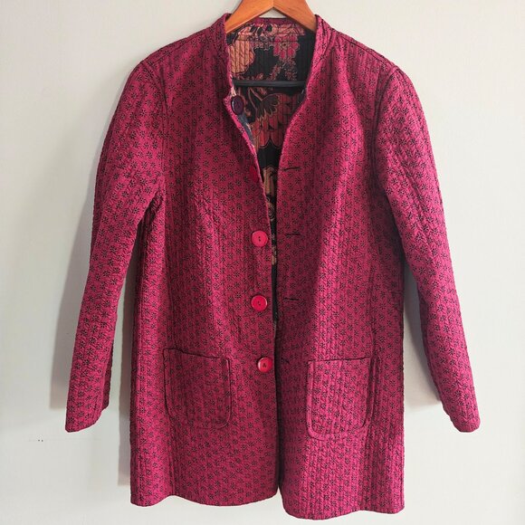 Handmade Reversible Quilted Jacket - Picture 4 of 10